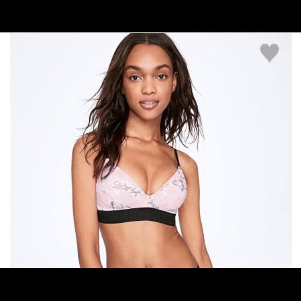 PINK Marble Bra Size 32DD
